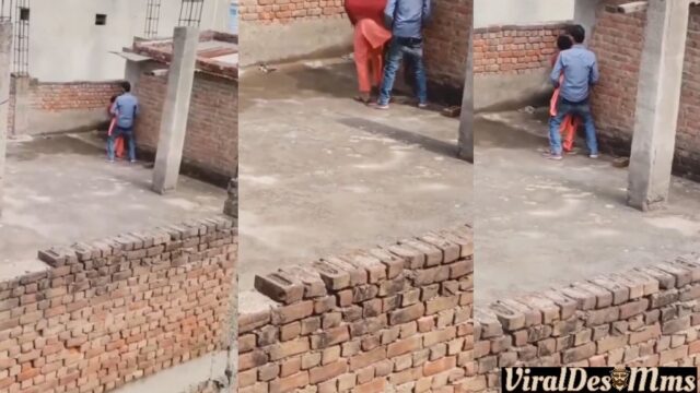 Pakistani Couple Risky Sex in Abandoned Building Leaked MMS
