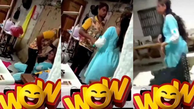 Indian Couple Shop Mein Cheating Karte Hue Pakre Gye
