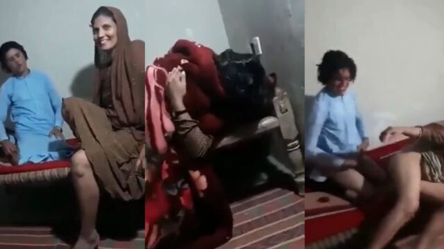 Young Guy and Aunty Taboo Sex Viral Video
