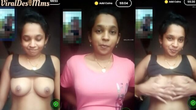 Horny Mallu Girl Showing Her Boobs on Camera